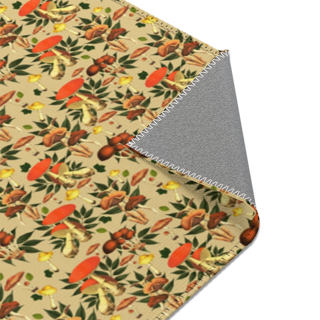 Groovy 70s Style Personalized Retro Rug with Non-Slip Floor Mat for Living Room or Apartment - Image 3