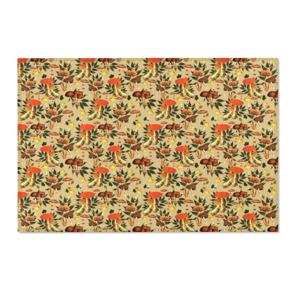 Groovy 70s Style Personalized Retro Rug with Non-Slip Floor Mat for Living Room or Apartment - Image 4