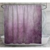 Grunge Shower Curtains Canvas Texture Print Shower Curtain Perfect for Purple Paint Art Bathroom Decor