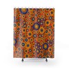 Gustav Klimt Shower Curtain with Artistic Art Print Design for Unique and Elegant Bathroom Decor