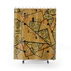 Gustav Klimt Shower Curtain with Artistic Art Print and Chic Design for Trendy and Creative Bathroom Decor