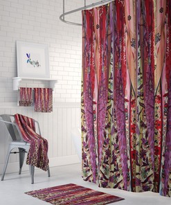 Gypsy Spirit Boho Chic Shower Curtain with Stylish Design Options for Chic Bathroom Decor