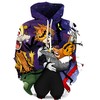 Halloween Art All Over Print 3D Hoodie Perfect for Halloween Lovers