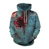 Halloween Blood Shoot Print All Over Print 3D Hoodie