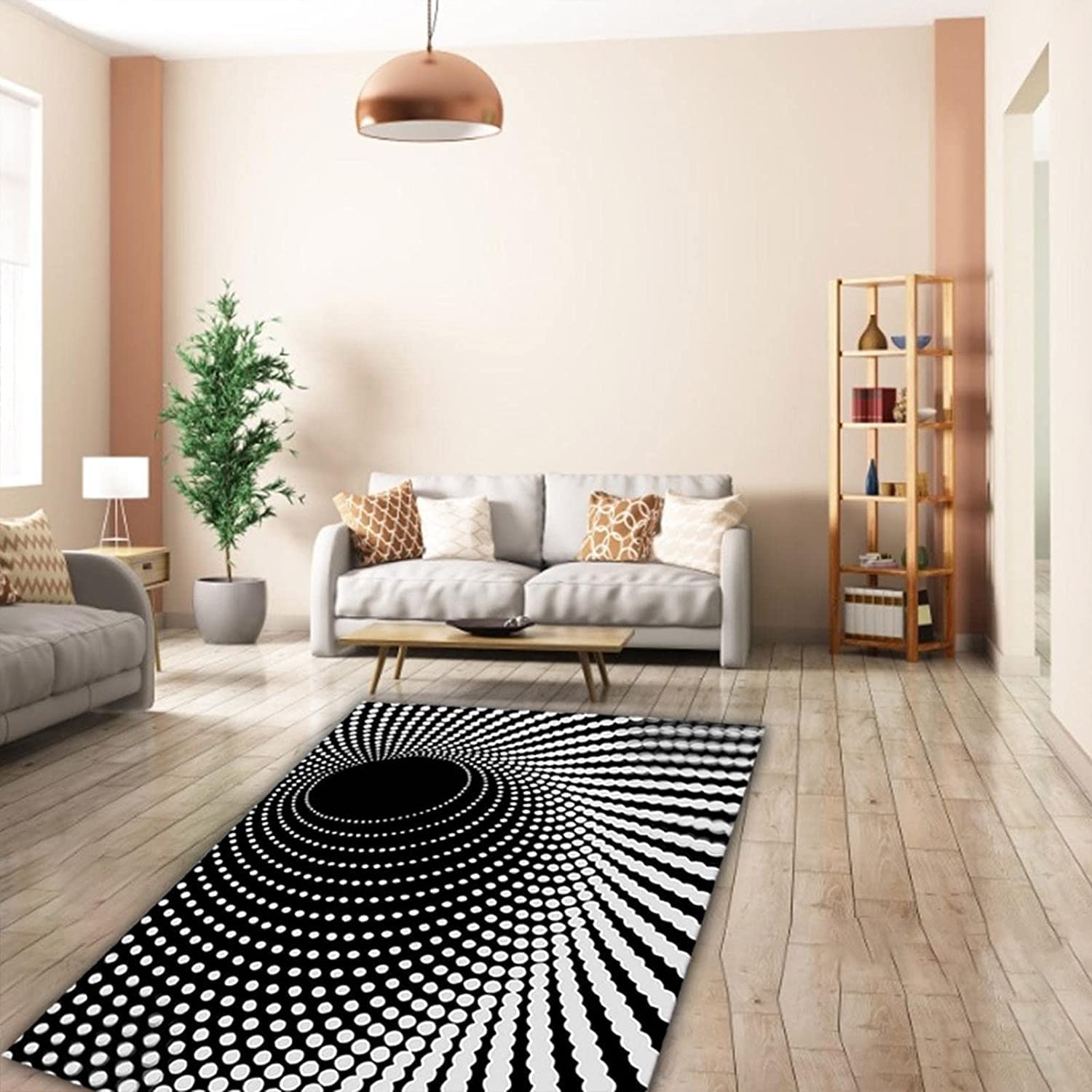 Hand Braided Colorful Biodegradable Rug - Perfect for Bohemian Home Decor