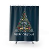 Have a Merry Christmas Tree Holiday Shower Curtain