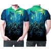 Have a turtle showdown with Teenage Mutant Ninja Turtle Vs Villain Ninja 3D All Over Print Polo Shirt