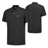Heather Charcoal Stretch Pique Polo with All Over Print Shirt and T-Shirt design: Versatile style.