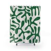Henri Matisse Inspired Abstract Art Shower Curtain Bath Design Gift Idea for Contemporary Bathroom Decor