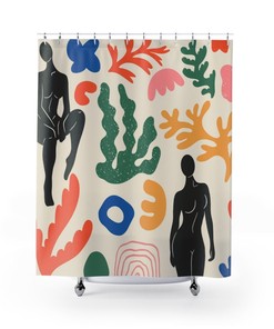 Henri Matisse Unique Print Shower Curtain with Unique Artistic Design Lovers