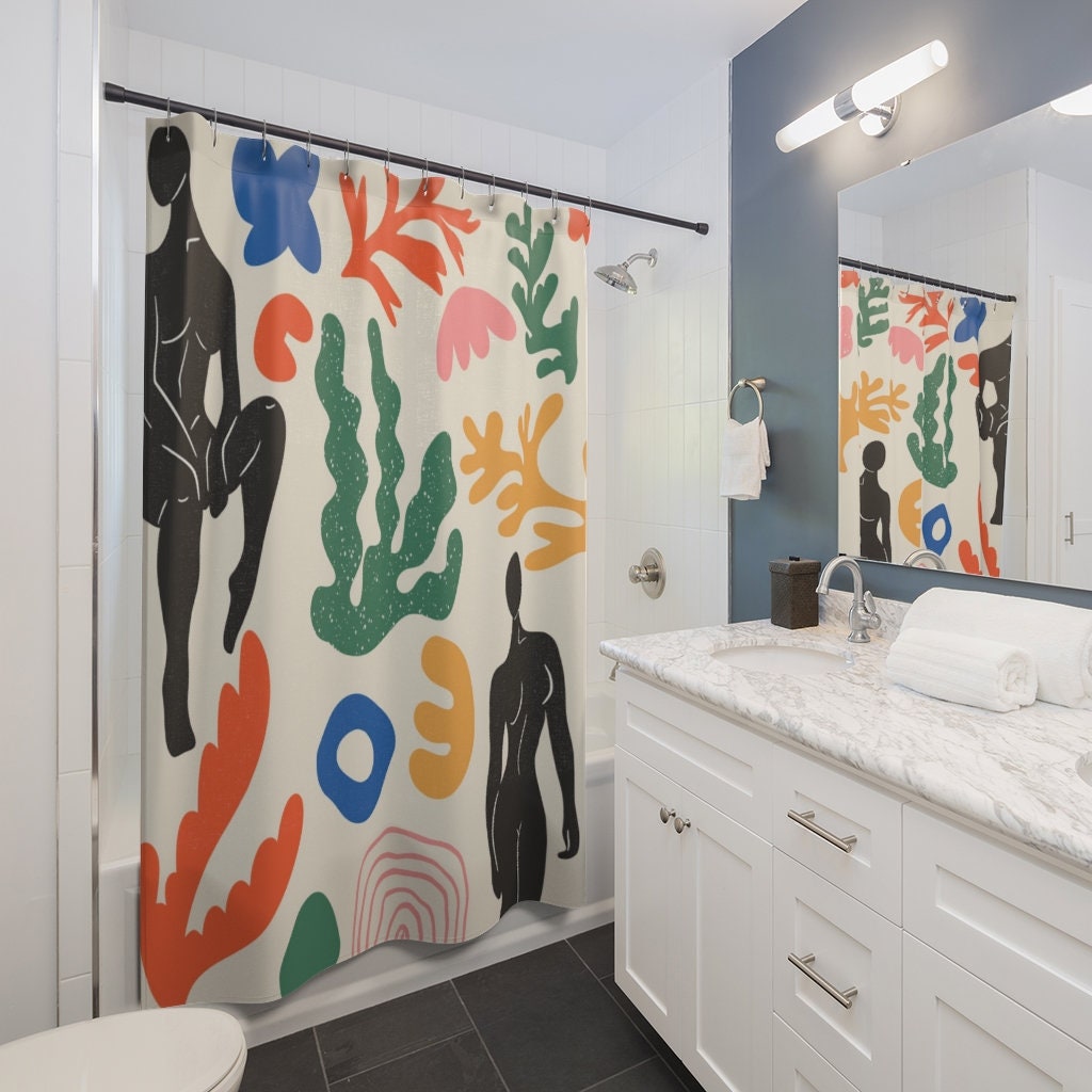 Henri Matisse Unique Print Shower Curtain with Unique Artistic Design Lovers - Image 2