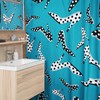High Heel Shoes Shower Curtain, Polka Dot Bathroom Accessories, Fest Housewarming Present for New Home