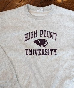 High Point University Champion Reverse Weave Ncaa T-Shirt Sweatshirt American Football Sweatshirt Sports Gifts