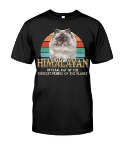Himalayan Unique T-Shirt, Hoodie & Sweatshirt - Official Cat Of Cool People Plus I Love Cats Shirt