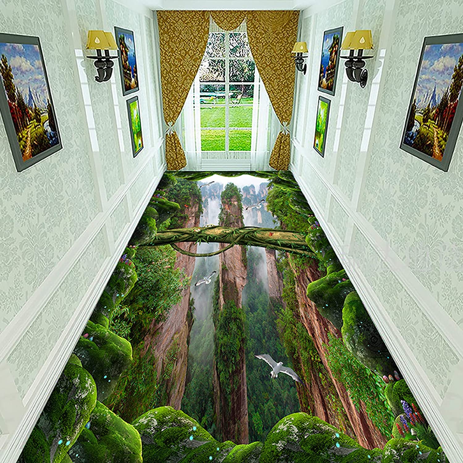 Historic Egyptian Style Area Rug with Optical Illusion Effect: A Timeless and Elegant Addition to Your Home