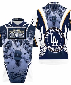 Hit a Home Run in Style with the LA Dodgers World Series Champions Baseball 3D All Over Print Polo Shirt