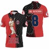 Hit a home run in this Carl Yastrzemski Boston Red Sox 8 3D All Over Print Polo Shirt