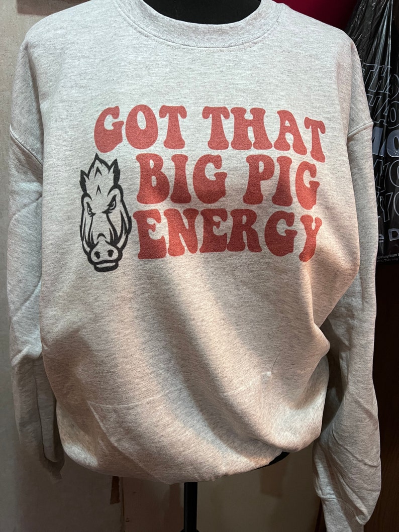 Hogs Sweatshirt, Arkansas Razorback Sweatshirt, Razorback Sweater, Sec Sweater, Football Sweatshirt, Woo Pig Hoodie