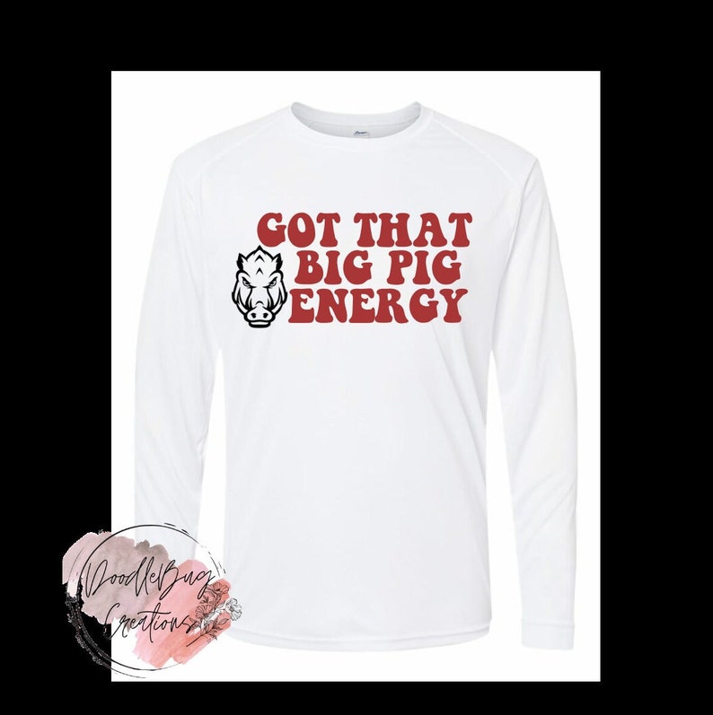 Hogs Sweatshirt, Arkansas Razorback Sweatshirt, Razorback Sweater, Sec Sweater, Football Sweatshirt, Woo Pig Hoodie - Image 2
