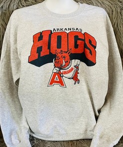 Hogs Sweatshirt, Arkansas Sweatshirt, Arkansas Fan Crewneck Sweatshirt, Hoodie, Shirt Perfect For Razorbacks Fans