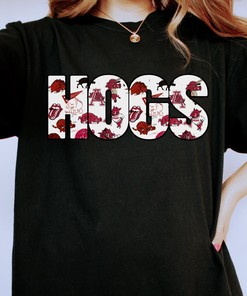Hogs Throwback Shirt, Vintage Arkansas Razorback Tshirt, Arkansas Football Tee, Comfort Colors Shirt