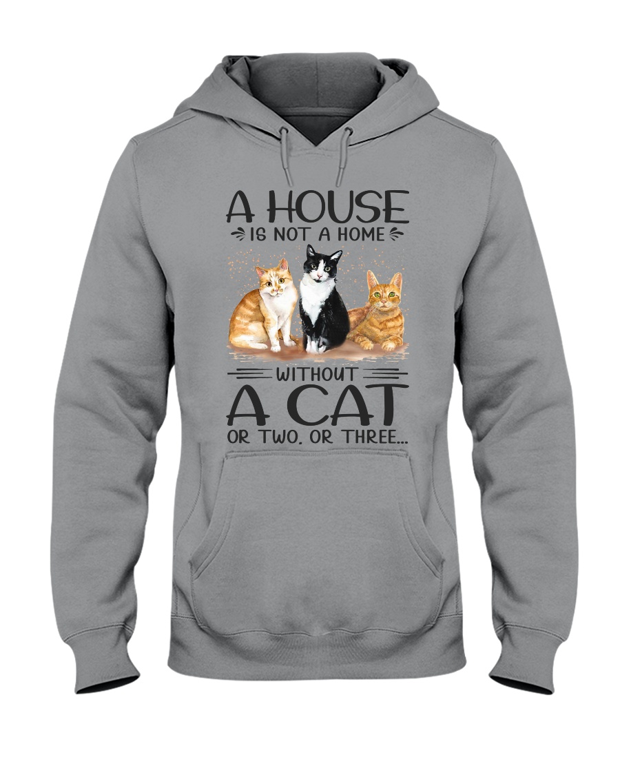 Home Is Where My Cats Are T-Shirt - Celebrate Your Feline Family - Image 2