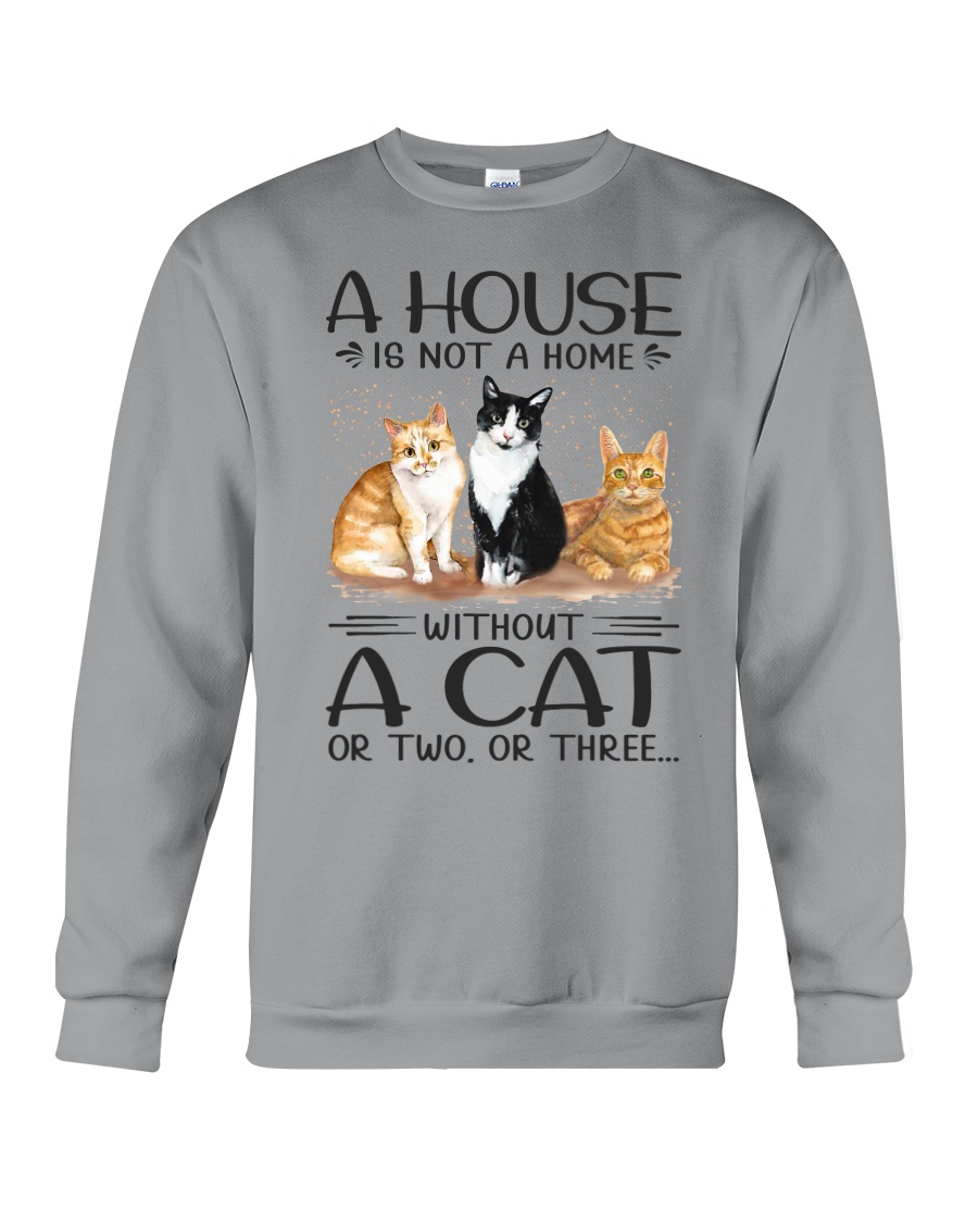 Home Is Where My Cats Are T-Shirt - Celebrate Your Feline Family - Image 4