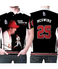 Honor Mark Mcgwire's Legacy with Our Classic Polo Shirt for The St. Louis Cardinals