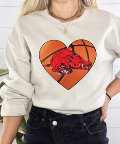 Hoop It Up With Arkansas Razorbacks Basketball Apparel Sweatshirt, Crewneck, Hoodie, And More