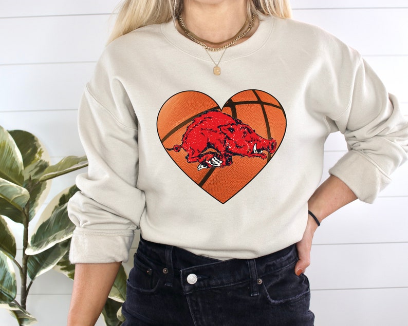 Hoop It Up With Arkansas Razorbacks Basketball Apparel Sweatshirt, Crewneck, Hoodie, And More