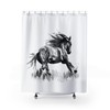 Horse - Horse Theme Bathroom Shower Curtain to add an elegant touch