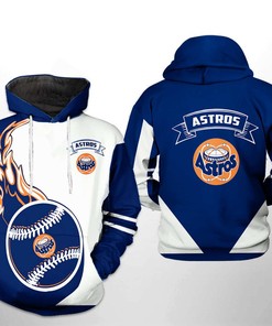 Houston Astros MLB Classic All Over Print 3D Hoodie