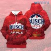How About Them Apples Busch Light 3D Hoodie - Gift for Beer Lovers