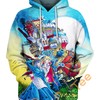 Howl's Moving Castle Magical Spell 3D Hoodie