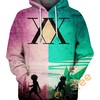 Hunter Association Logo Elite All Over Print Hoodie