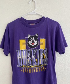 Huskies Washington Vintage Shirt Single Stitch, Uw Basketball Hoodie College Student Gifts