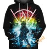 Hyuga Hinata Stormy Fight Full Print 3D Hoodie