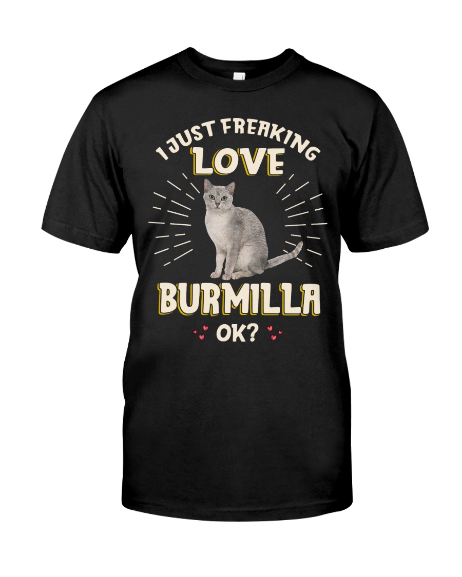I Just Freaking Love Burmilla Vintage Style Sweatshirt
