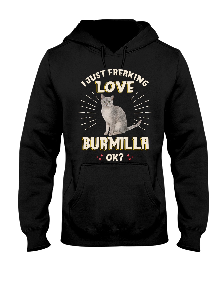 I Just Freaking Love Burmilla Vintage Style Sweatshirt - Image 2