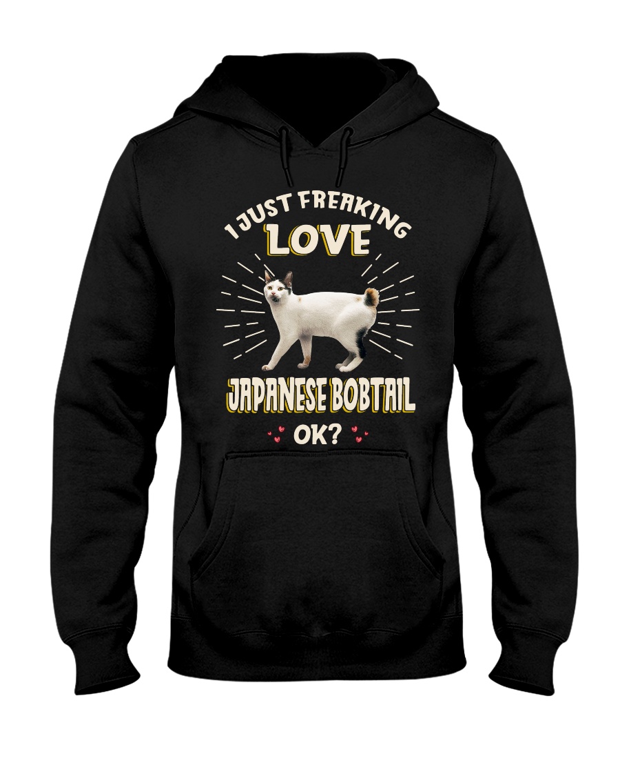 I Just Freaking Love Japanese Bobtail Vintage Style Sweatshirt - Image 2