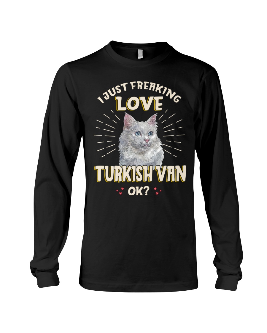 I Just Freaking Love Turkish Van Vintage Style T-Shirt - Image 3