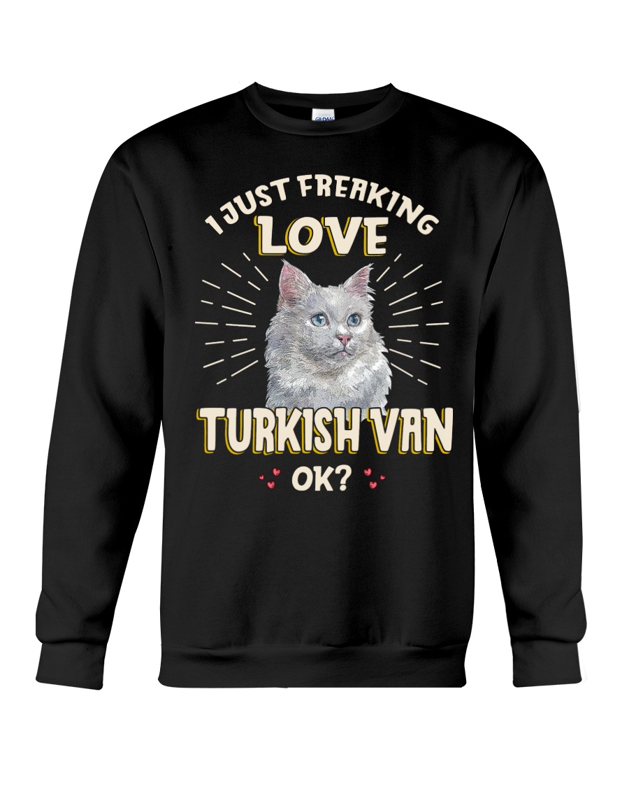 I Just Freaking Love Turkish Van Vintage Style T-Shirt - Image 4