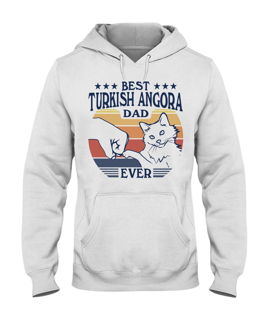 I Love Cats Turkish Angora T-Shirt For Men - A Soft And Cuddly Addition To Your Cat Clothing Collection - Image 2