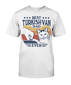 I Love Cats Turkish Van T-Shirt For Men - Show Your Love For Your Feline Companion