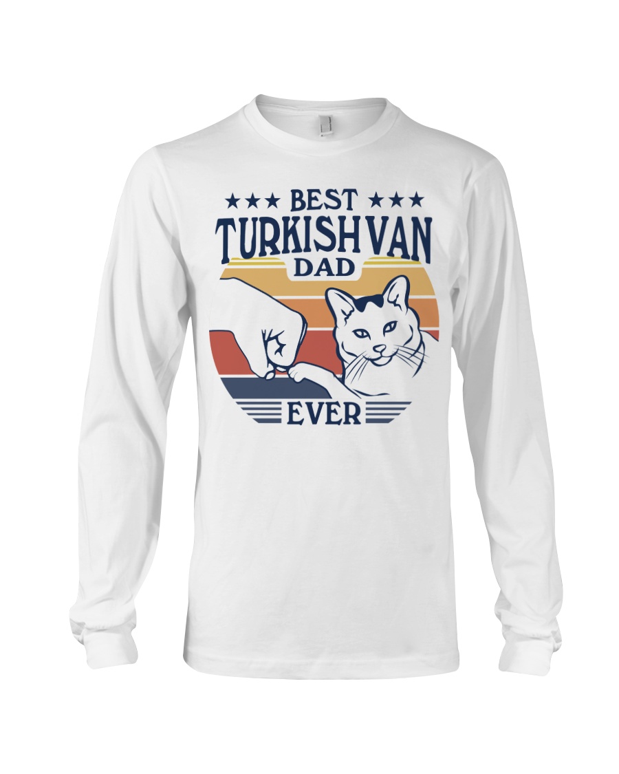I Love Cats Turkish Van T-Shirt For Men - Show Your Love For Your Feline Companion - Image 3