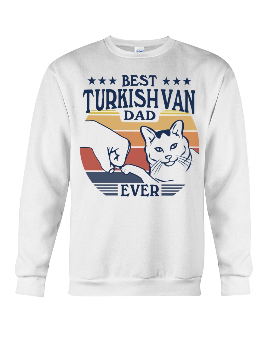 I Love Cats Turkish Van T-Shirt For Men - Show Your Love For Your Feline Companion - Image 4