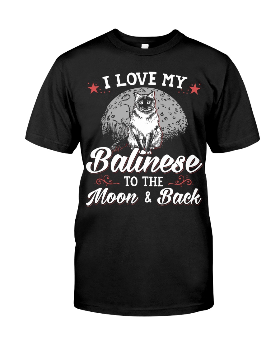 I Love My Balinese To The Moon And Back Hoodie
