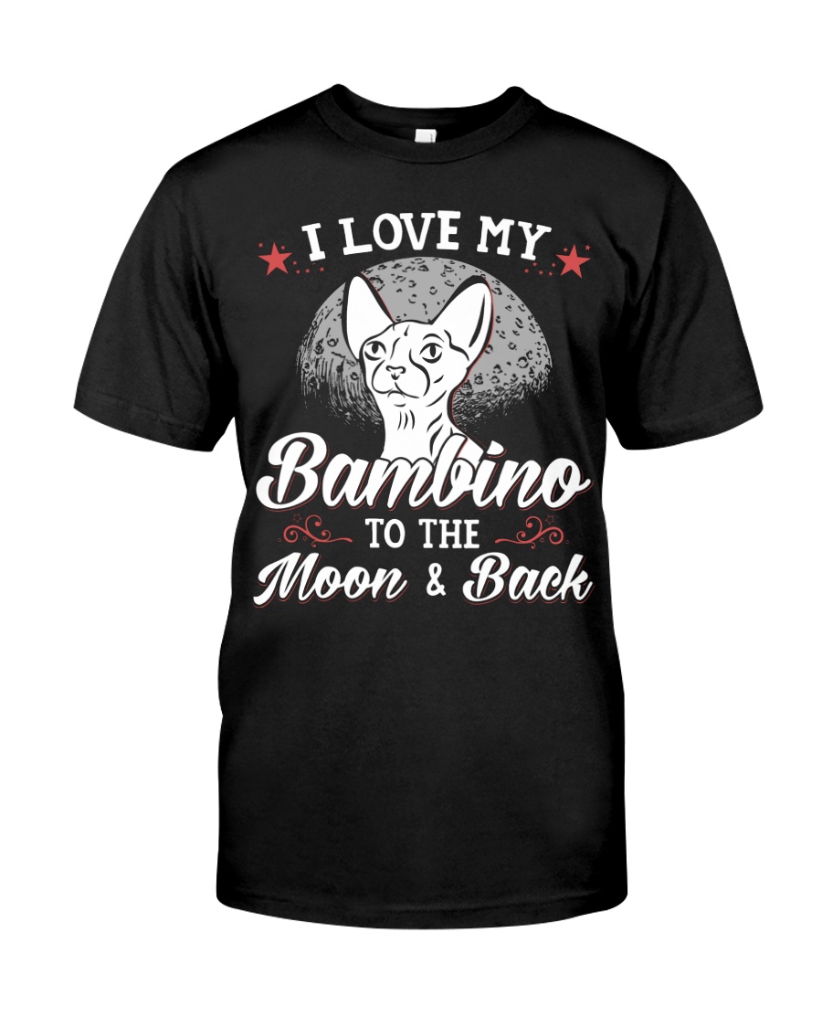 I Love My Bambino To The Moon And Back T-Shirt