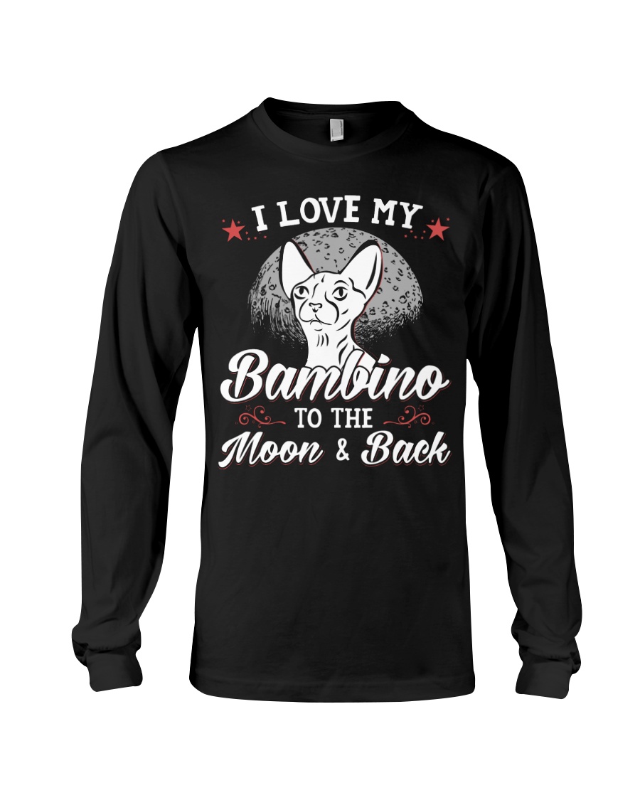 I Love My Bambino To The Moon And Back T-Shirt - Image 3