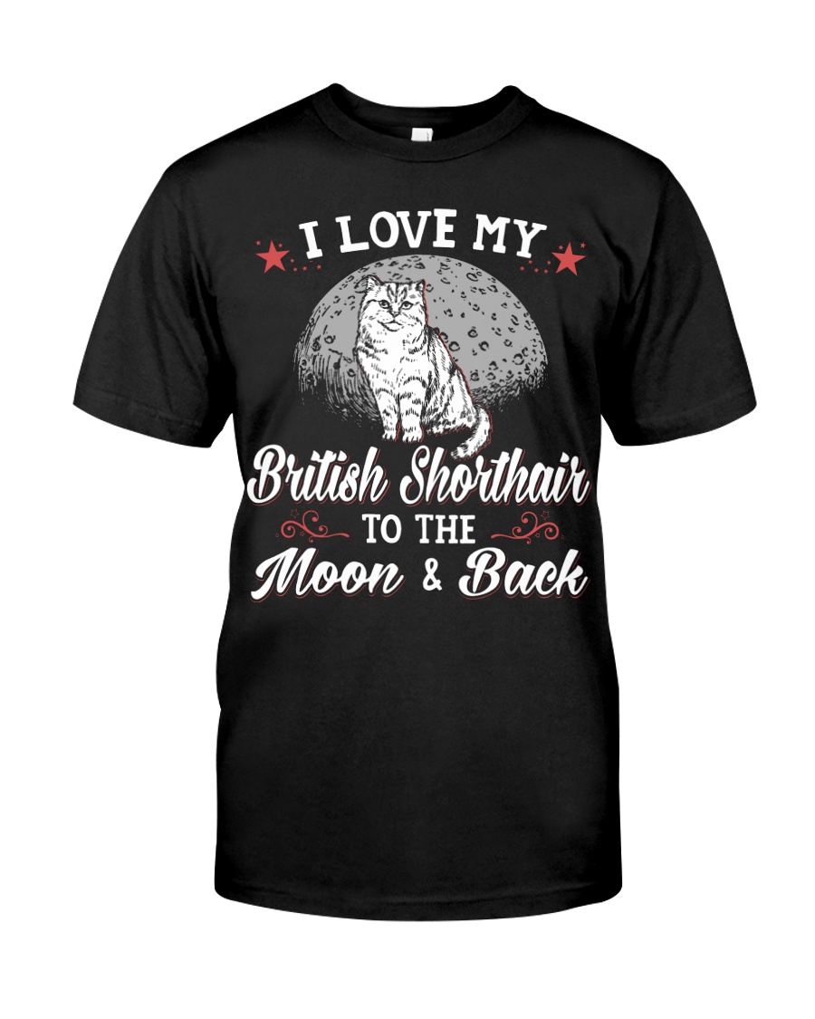 I Love My British Shorthair To The Moon And Back Sweatshirt